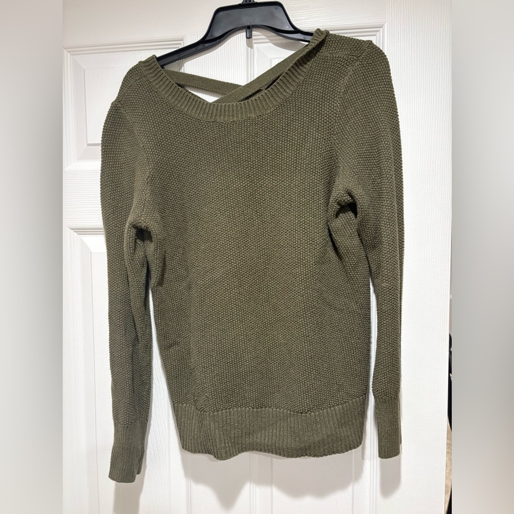 Beacon Cove Criss Cross Sweater
